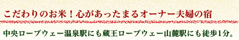 蔵王温泉民宿組合:ペンション キャンドル